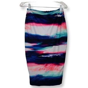 Like NEW 🌅 KOOKAI sunset cocktail pencil skirt